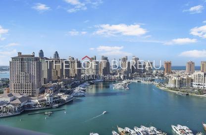 Apartment - 1 - 2 for rent in Tower 31 - Porto Arabia - The Pearl Island - Doha