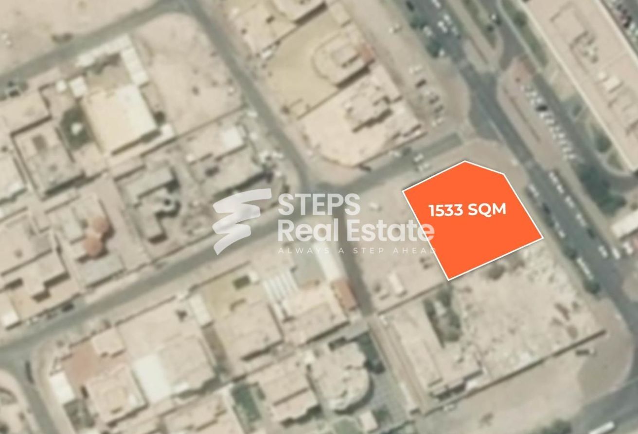 3-Frontage Corner Land for Sale in Ain Khaled