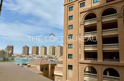 Apartment - Studio - 1 Bathroom for rent in East Porto Drive - Porto Arabia - The Pearl Island - Doha