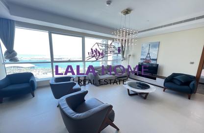 Apartment - 1 Bedroom - 2 Bathrooms for rent in Lusail Marina Heights - Marina District - Lusail