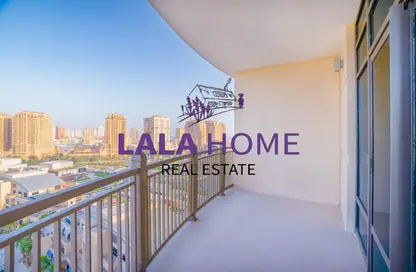 Apartment - 1 Bedroom - 1 Bathroom for rent in Abraj Bay - Abraj Quartiers - The Pearl Island - Doha