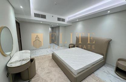 Apartment - 2 Bedrooms - 3 Bathrooms for rent in Lusail Marina Heights - Marina District - Lusail