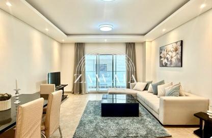 Apartment - 2 Bedrooms - 3 Bathrooms for rent in Rivan Building - Al Erkyah City - Lusail
