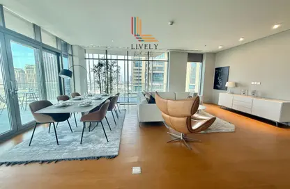 Apartment - 1 Bedroom - 2 Bathrooms for sale in Seef Lusail Tower 1 - Seef Lusail - Lusail City - Lusail