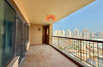 Apartment - 2 Bedrooms - 3 Bathrooms for rent in East Porto Drive - Porto Arabia - The Pearl Island - Doha