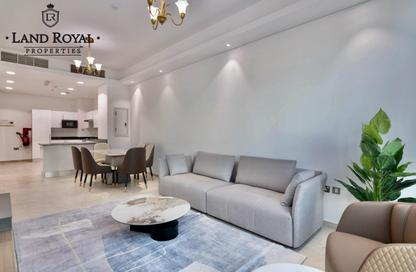 Apartment - 2 Bedrooms - 3 Bathrooms for rent in Lusail Marina Heights - Marina District - Lusail