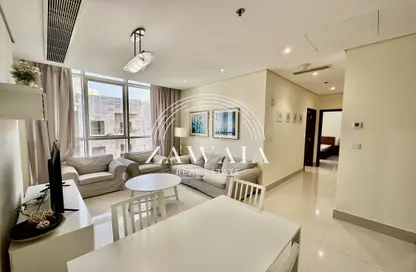 Apartment - 2 Bedrooms - 2 Bathrooms for rent in Lusail Marina Heights - Marina District - Lusail