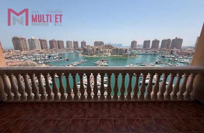 Apartment - 3 Bedrooms - 5 Bathrooms for rent in West Porto Drive - Porto Arabia - The Pearl Island - Doha Apartment - 3 Bedrooms - 5 Bathrooms for rent in West Porto Drive - Porto Arabia - The Pearl Island - Doha