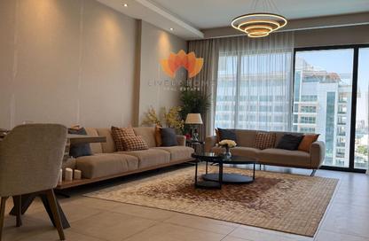 Apartment - 1 Bedroom - 1 Bathroom for rent in Lusail Marina Heights - Marina District - Lusail