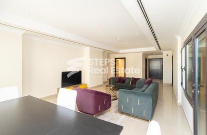 Apartment - 1 - 2 for rent in West Porto Drive - Porto Arabia - The Pearl Island - Doha
