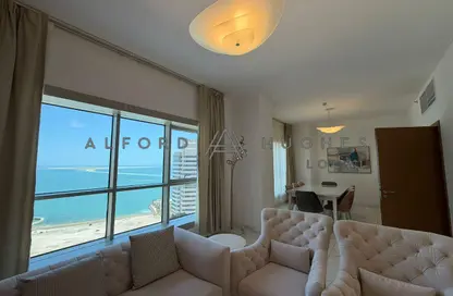 شقة - 3 غرف نوم - 5 حمامات للايجار في برج وست باي - الخليج الجنوبي - الخليج الغربي - الدوحة