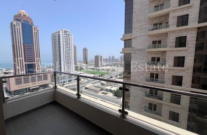 Apartment - 2 Bedrooms - 2 Bathrooms for rent in Lusail Residence - Marina District - Lusail