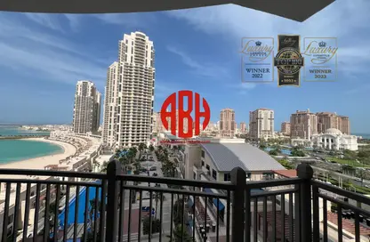 Apartment - 1 Bedroom - 2 Bathrooms for rent in Abraj Bay - Abraj Quartiers - The Pearl Island - Doha Apartment - 1 Bedroom - 2 Bathrooms for rent in Abraj Bay - Abraj Quartiers - The Pearl Island - Doha