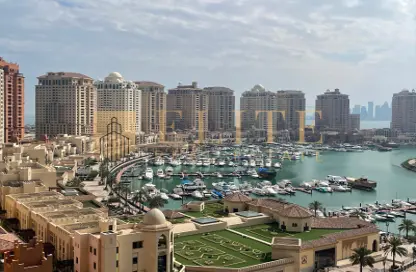 Apartment - 2 Bedrooms - 2 Bathrooms for rent in West Porto Drive - Porto Arabia - The Pearl Island - Doha