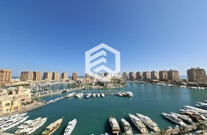 شقة - غرفة نوم - 2 حمامات للايجار في طريق بورتو الشرقي - بورتو أرابيا - جزيرة اللؤلؤة - الدوحة