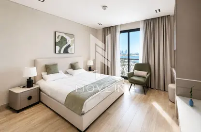 Apartment - 2 Bedrooms - 3 Bathrooms for rent in Lusail Marina Heights - Marina District - Lusail