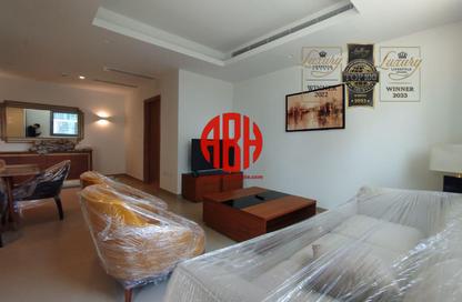 Apartment - 1 Bedroom - 2 Bathrooms for rent in Lusail Marina Heights - Marina District - Lusail