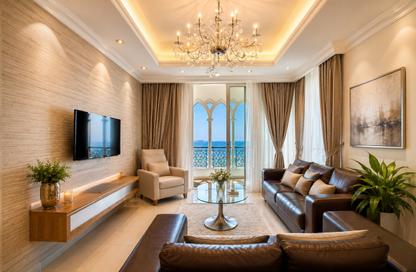 Apartment - 2 Bedrooms - 3 Bathrooms for rent in Viva East - Viva Bahriyah - The Pearl Island - Doha Apartment - 2 Bedrooms - 3 Bathrooms for rent in Viva East - Viva Bahriyah - The Pearl Island - Doha