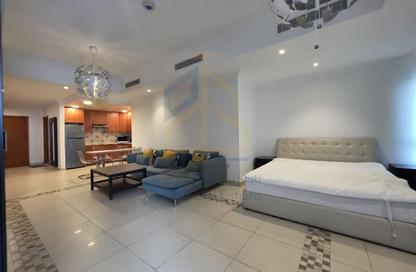 Apartment - Studio - 1 Bathroom for rent in Tower 29 - Porto Arabia - The Pearl Island - Doha
