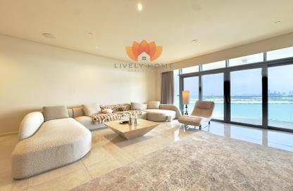 Apartment - 3 Bedrooms - 5 Bathrooms for rent in Seef Lusail Tower 1 - Seef Lusail - Lusail City - Lusail