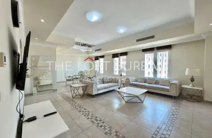 Apartment - 3 Bedrooms - 4 Bathrooms for rent in West Porto Drive - Porto Arabia - The Pearl Island - Doha