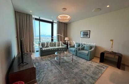 Apartment - 2 Bedrooms - 4 Bathrooms for rent in Lusail Residence - Marina District - Lusail