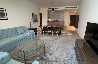 Apartment - 2 Bedrooms - 4 Bathrooms for rent in Lusail Residence - Marina District - Lusail