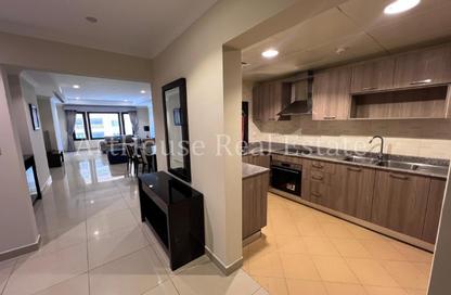 Apartment - 1 Bedroom - 2 Bathrooms for rent in Porto Arabia - The Pearl Island - Doha