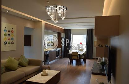 Apartment - 2 Bedrooms - 3 Bathrooms for rent in Lusail Residence - Marina District - Lusail