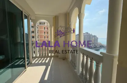 Apartment - 2 Bedrooms - 3 Bathrooms for rent in Viva West - Viva Bahriyah - The Pearl Island - Doha