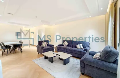 شقة - 2 غرف نوم - 2 حمامات للايجار في شارع النصر - النصر - الدوحة