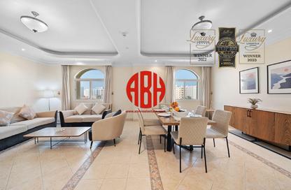Apartment - 2 Bedrooms - 3 Bathrooms for rent in Al Zubair Bakkar Street - Al Sadd - Doha