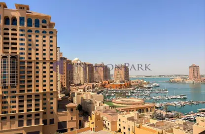 Apartment - 2 Bedrooms - 3 Bathrooms for rent in East Porto Drive - Porto Arabia - The Pearl Island - Doha