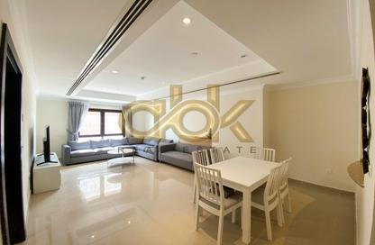 Apartment - 1 - 2 for rent in East Porto Drive - Porto Arabia - The Pearl Island - Doha