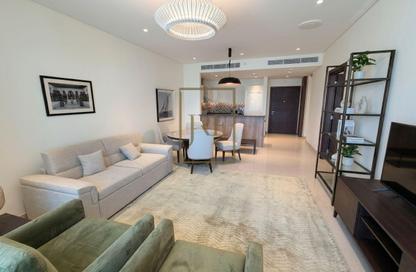 شقة - غرفة نوم - 2 حمامات للايجار في لوسيل ريسيدينس - منطقة المارينا - الوسيل شقة - غرفة نوم - 2 حمامات للايجار في لوسيل ريسيدينس - منطقة المارينا - الوسيل