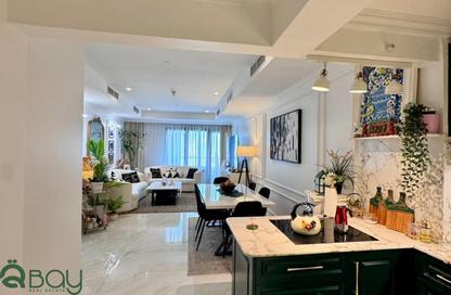 Apartment - 1 Bedroom - 2 Bathrooms for rent in West Porto Drive - Porto Arabia - The Pearl Island - Doha
