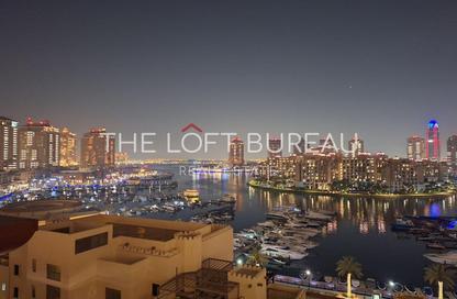 Apartment - 1 Bedroom - 2 Bathrooms for rent in West Porto Drive - Porto Arabia - The Pearl Island - Doha