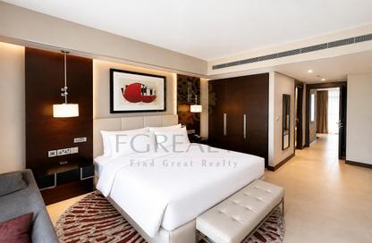 Duplex - 1 Bedroom - 2 Bathrooms for sale in Hilton Doha The Pearl Residences - Abraj Quartiers - The Pearl Island - Doha