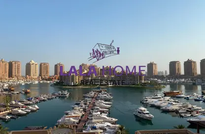 Apartment - 1 Bathroom for rent in West Porto Drive - Porto Arabia - The Pearl Island - Doha