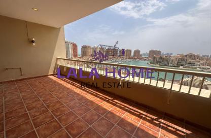 Apartment - 3 Bedrooms - 5 Bathrooms for rent in East Porto Drive - Porto Arabia - The Pearl Island - Doha Apartment - 3 Bedrooms - 5 Bathrooms for rent in East Porto Drive - Porto Arabia - The Pearl Island - Doha