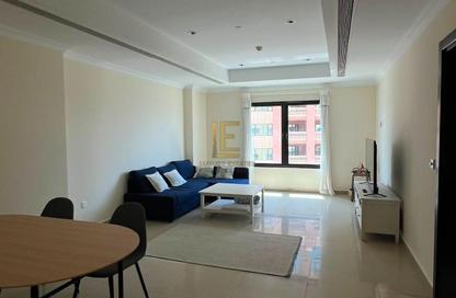 Apartment - 1 Bedroom - 2 Bathrooms for rent in East Porto Drive - Porto Arabia - The Pearl Island - Doha