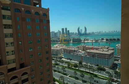 Apartment - 1 Bedroom - 2 Bathrooms for rent in East Porto Drive - Porto Arabia - The Pearl Island - Doha