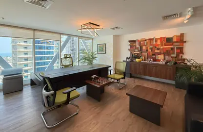 Office Space - Studio - 2 Bathrooms for rent in Marina Residences 195 - Marina District - Lusail