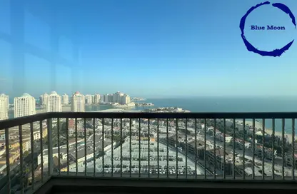 Penthouse - 2 Bedrooms - 3 Bathrooms for rent in West Porto Drive - Porto Arabia - The Pearl Island - Doha