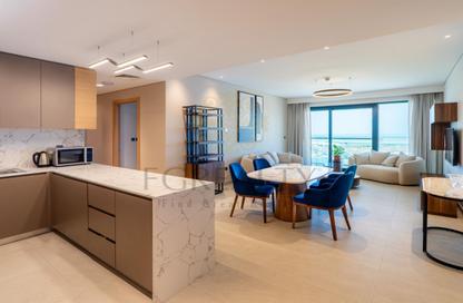 Apartment - 2 Bedrooms - 4 Bathrooms for rent in Marina Residences 195 - Marina District - Lusail