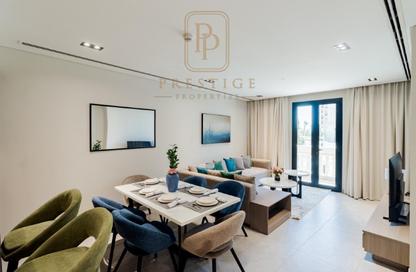 Apartment - 3 - 3 for rent in Lusail Residence - Marina District - Lusail