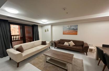 Apartment - 1 Bedroom - 2 Bathrooms for rent in West Porto Drive - Porto Arabia - The Pearl Island - Doha