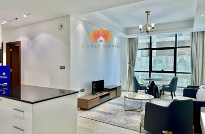 Apartment - 2 Bedrooms - 3 Bathrooms for rent in Lusail Marina Heights - Marina District - Lusail