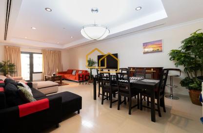 Apartment - 1 Bedroom - 2 Bathrooms for rent in East Porto Drive - Porto Arabia - The Pearl Island - Doha