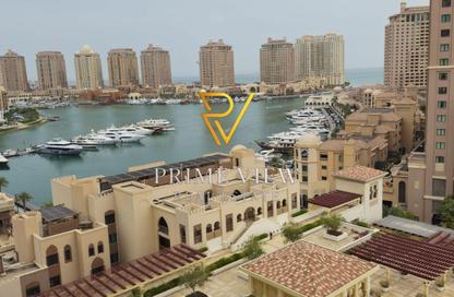 Apartment - 2 Bedrooms - 3 Bathrooms for rent in East Porto Drive - Porto Arabia - The Pearl Island - Doha